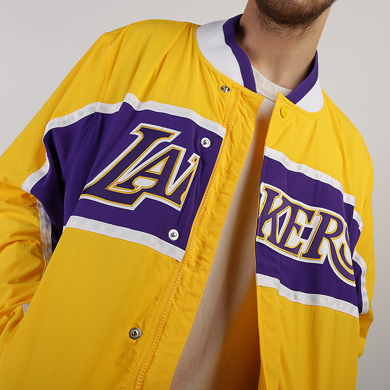 Мужская куртка Nike NBA Los Angeles Lakers (AJ9153-728)  - цена, описание, фото 4